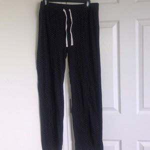 Polk a dot pajama pants